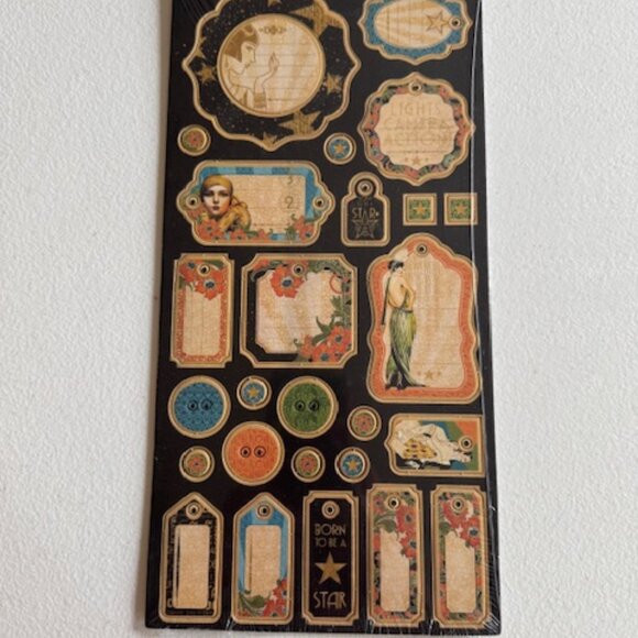 NWT Graphic 45 Vintage Hollywood Paper Set - Picture 7 of 13